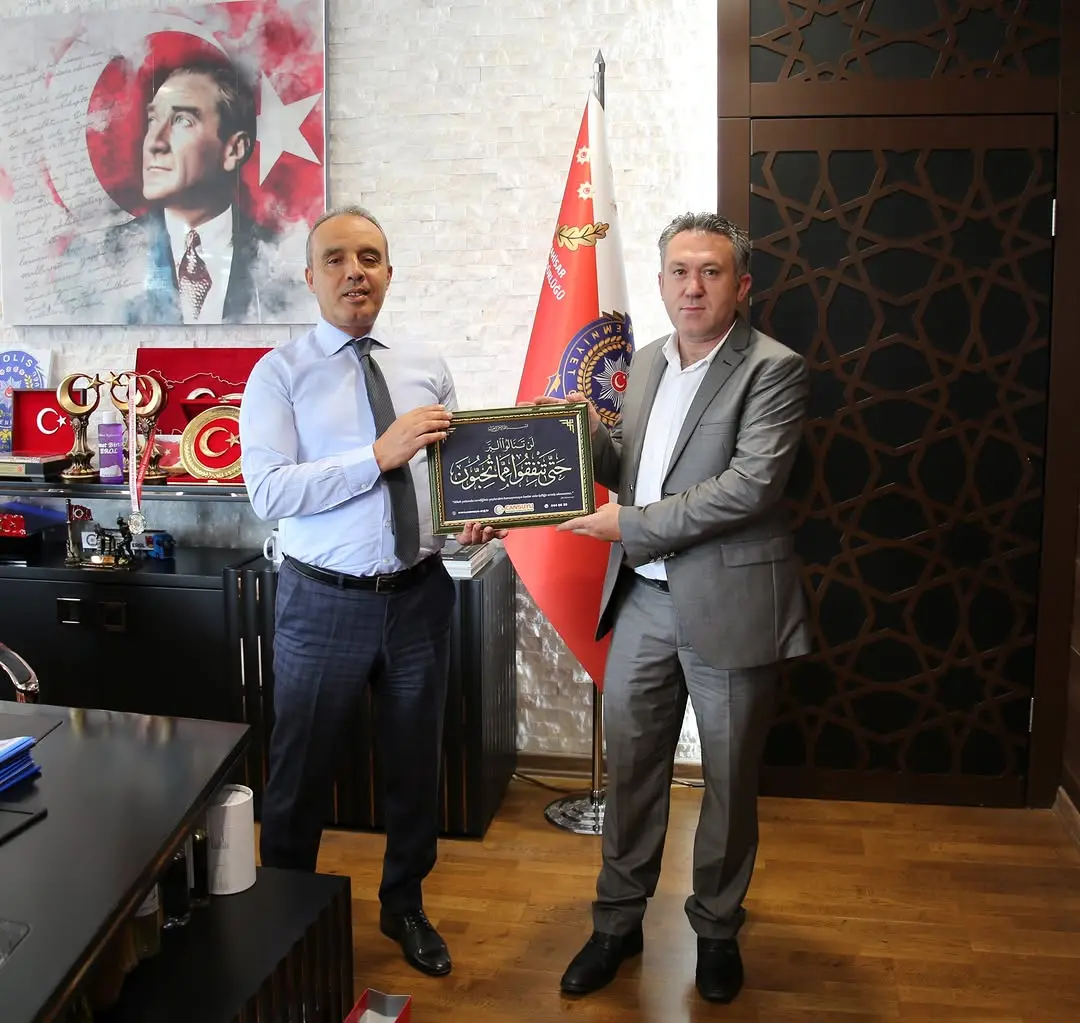 Cansuyu Derneği'nden Emniyet Müdürü'ne Ziyaret