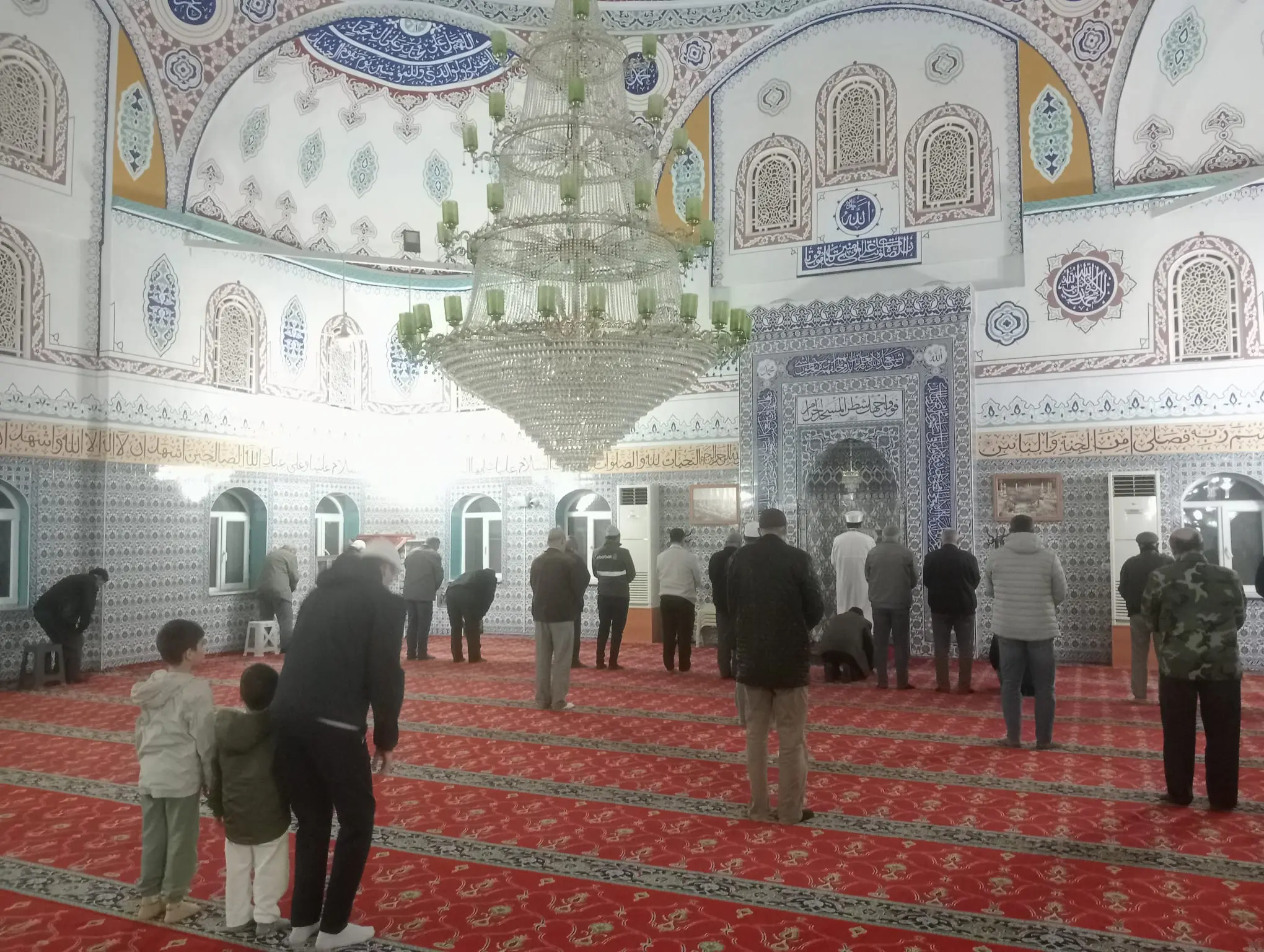 Muhsin Yıldız, Camide Aile Programı Düzenledi
