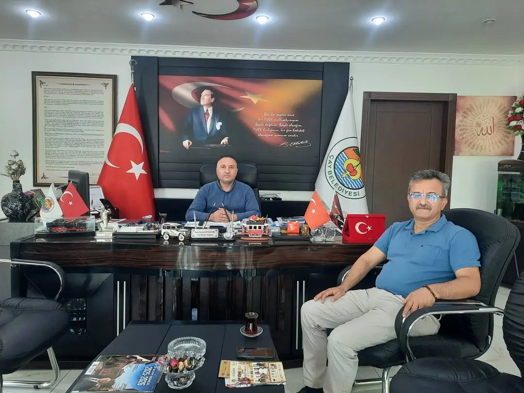 Noter Öncül Kazancı'dan Başkan Kantartopu'na Ziyaret