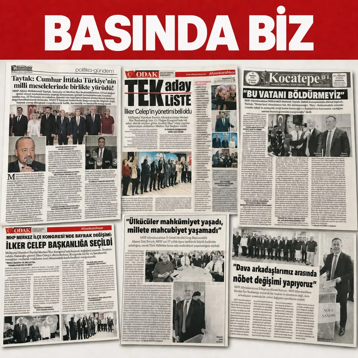 MHP Afyon İl Başkanlığı'ndan Basın Açıklaması