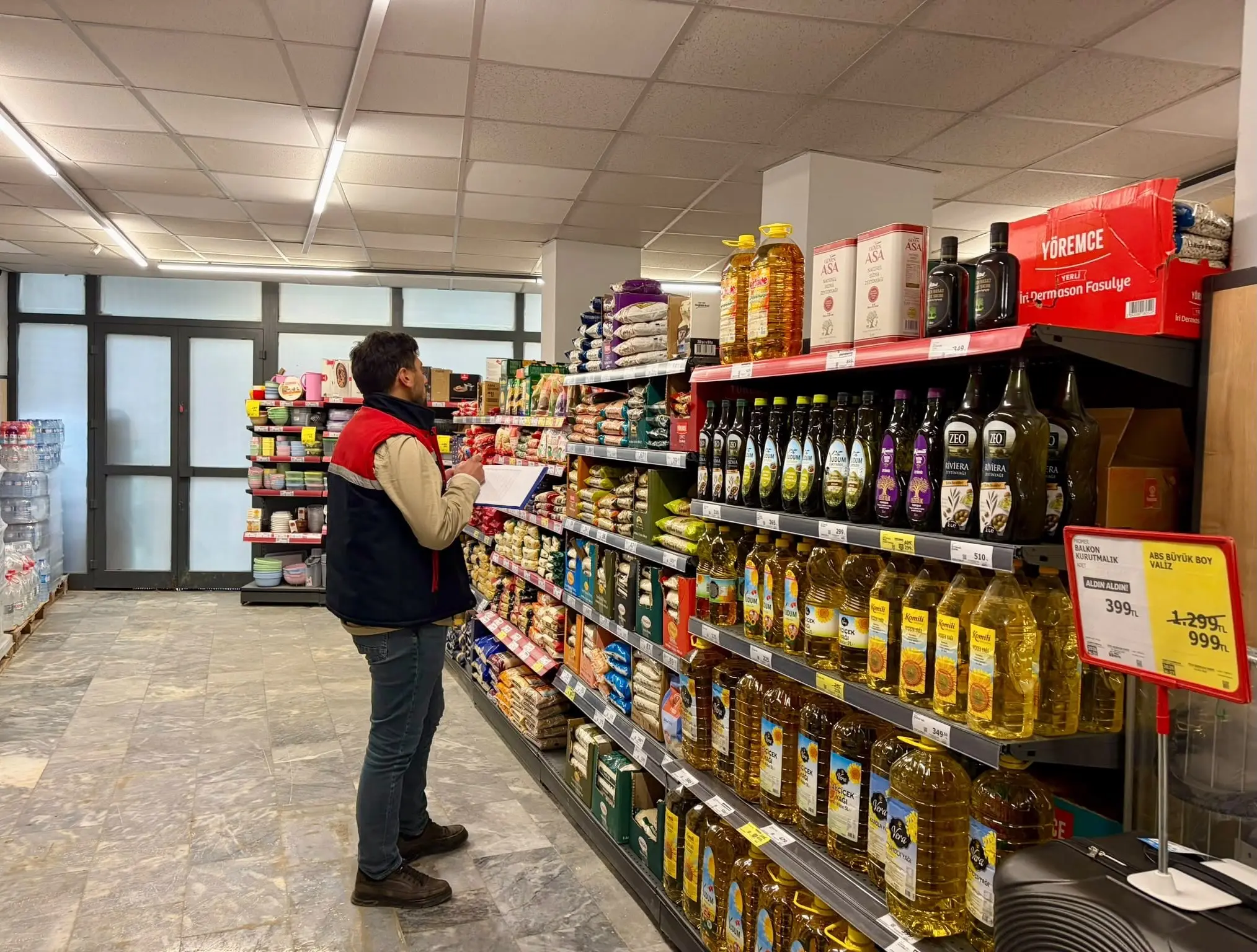 TÜFİS Market Fiyatları Takip Edildi