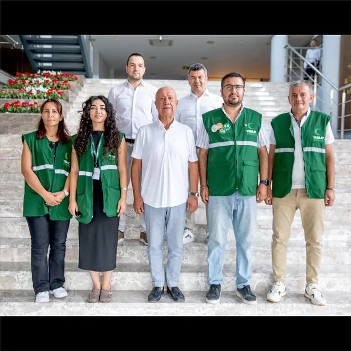 Yeşilay Uşak Şubesi UOSB'yi Ziyaret Etti