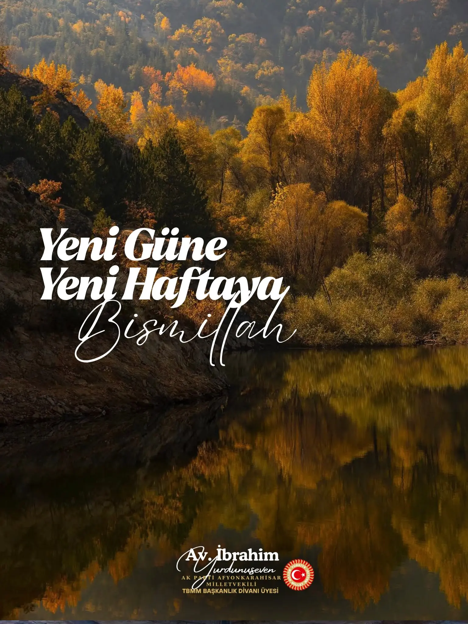 Yeni haftaya başlangıç mesajı paylaşıldı