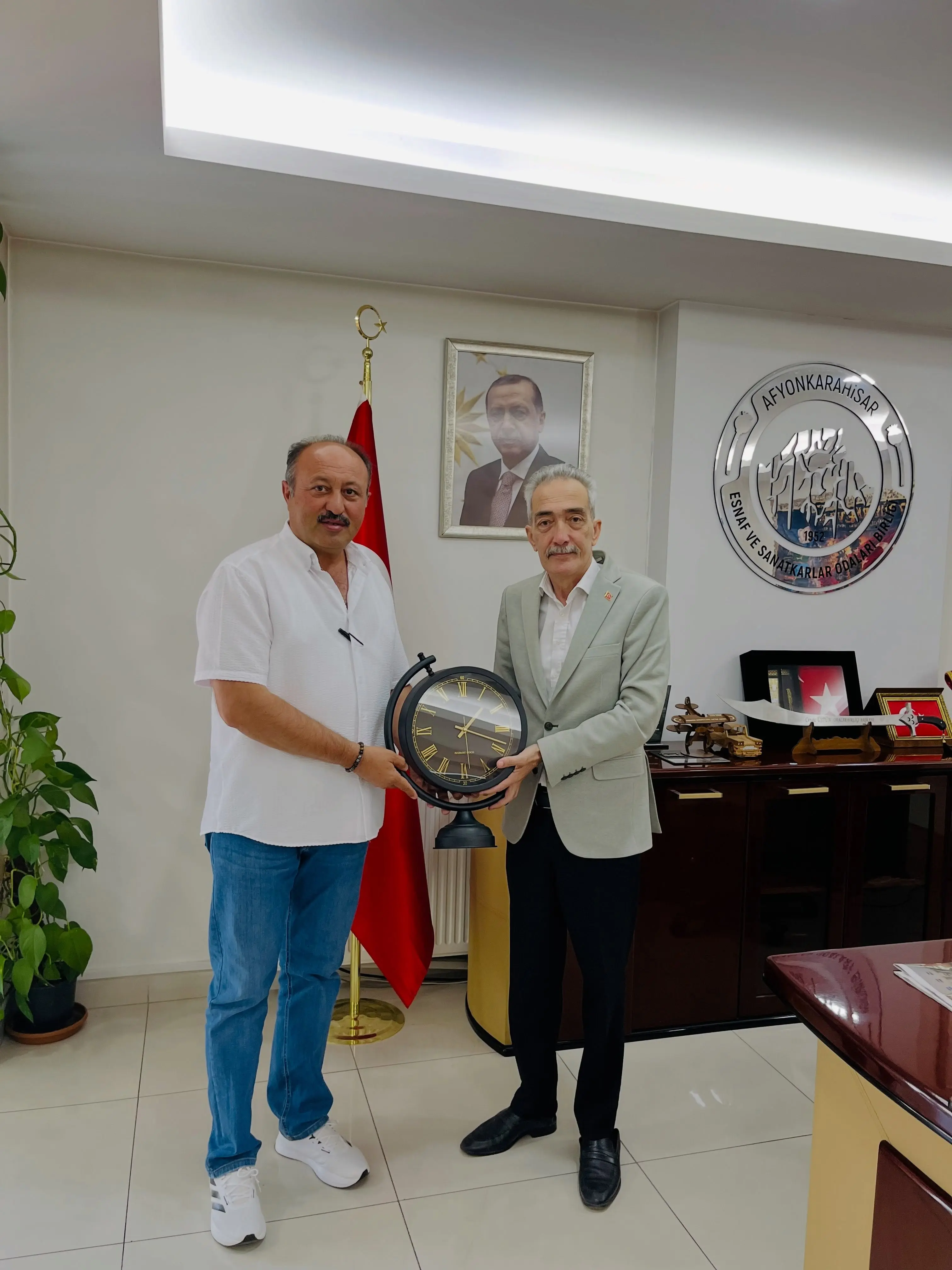 Afyon ESOB'dan Hayırlı Olsun Ziyareti