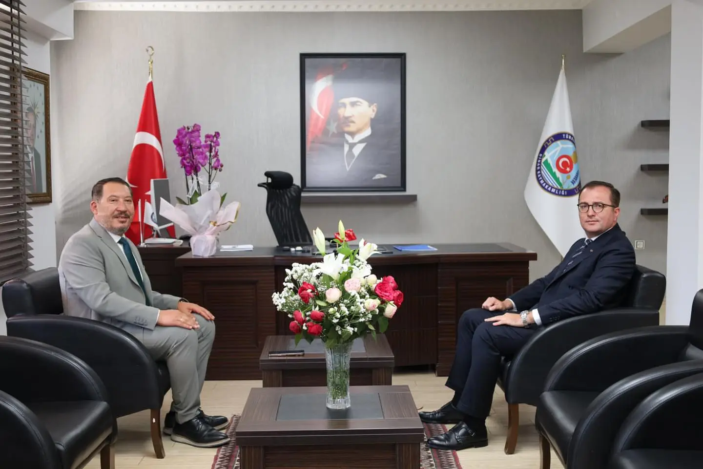 Kaymakam Akgül'e Hayırlı Olsun Ziyareti