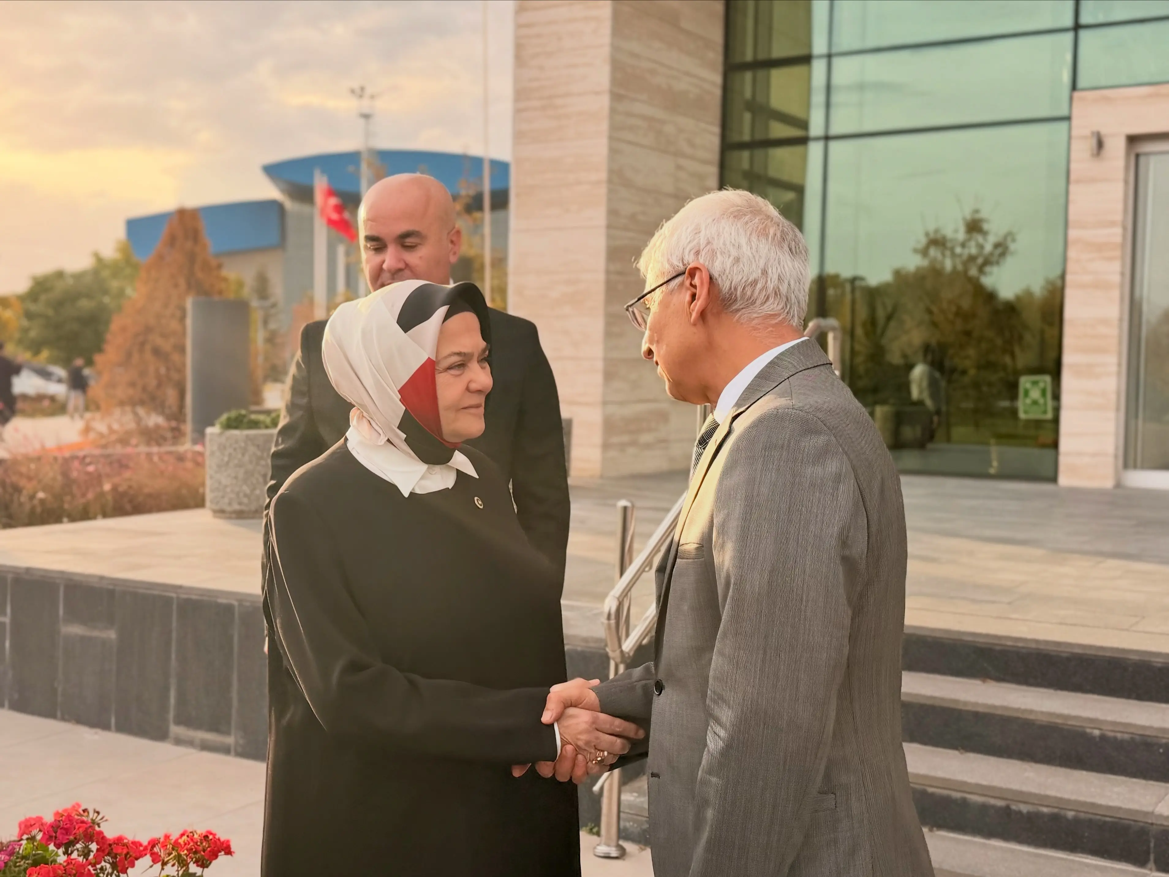 Eskişehir Teknik Üniversitesi Rektörü ile görüşme