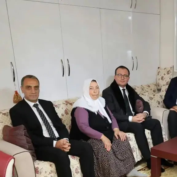 Kaymakam Akgül, Şehit Annesini Ziyaret Etti