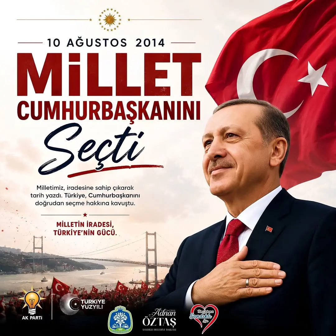 10 Ağustos 2014, Türk demokrasi tarihinde bir dönüm noktası