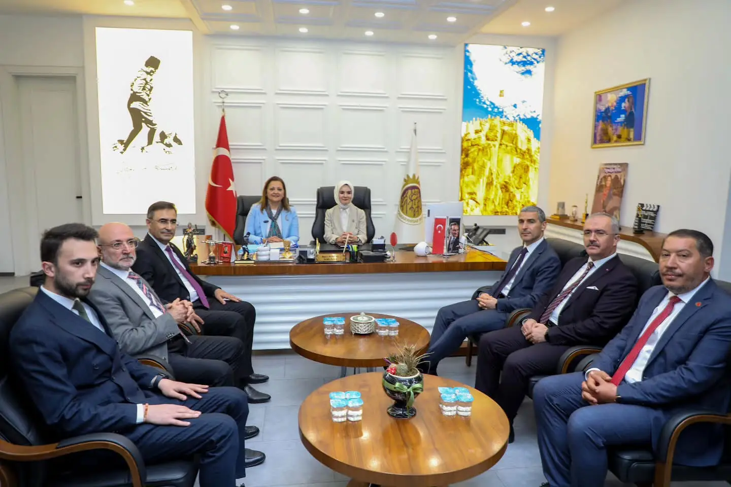 Afyonkarahisar'da önemli ziyaret gerçekleşti