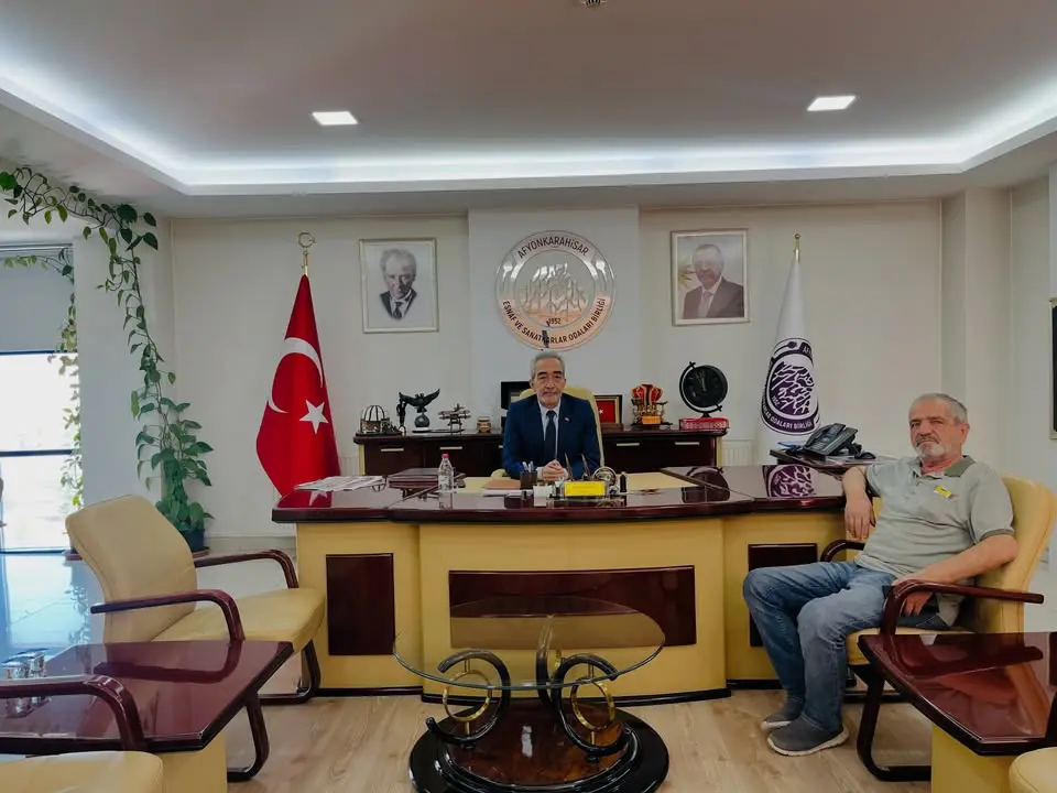 Süleyman Sivri'den Cengiz Üstün'e Ziyaret