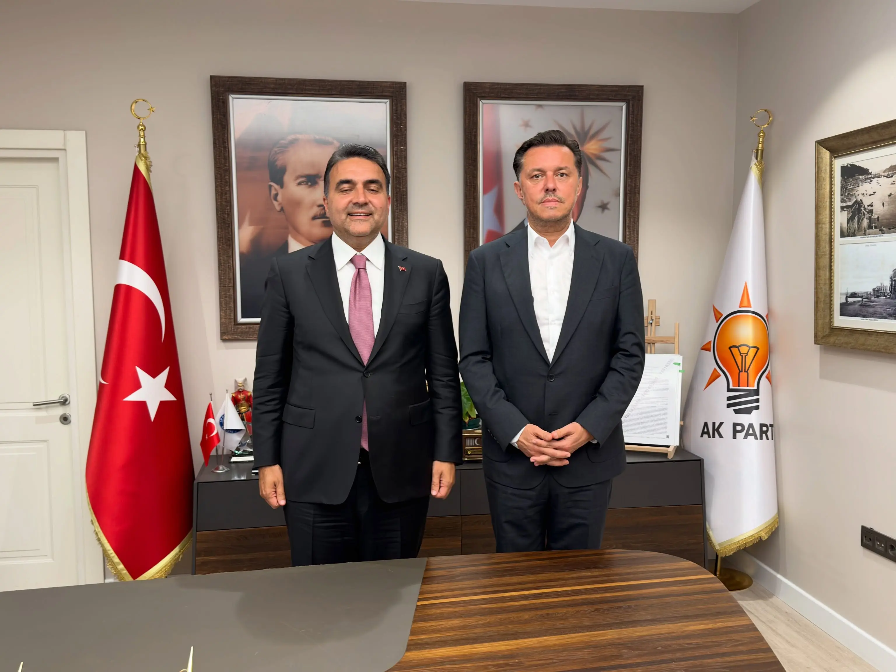 Sarıyer'de İlçe Başkanlığı Ziyareti