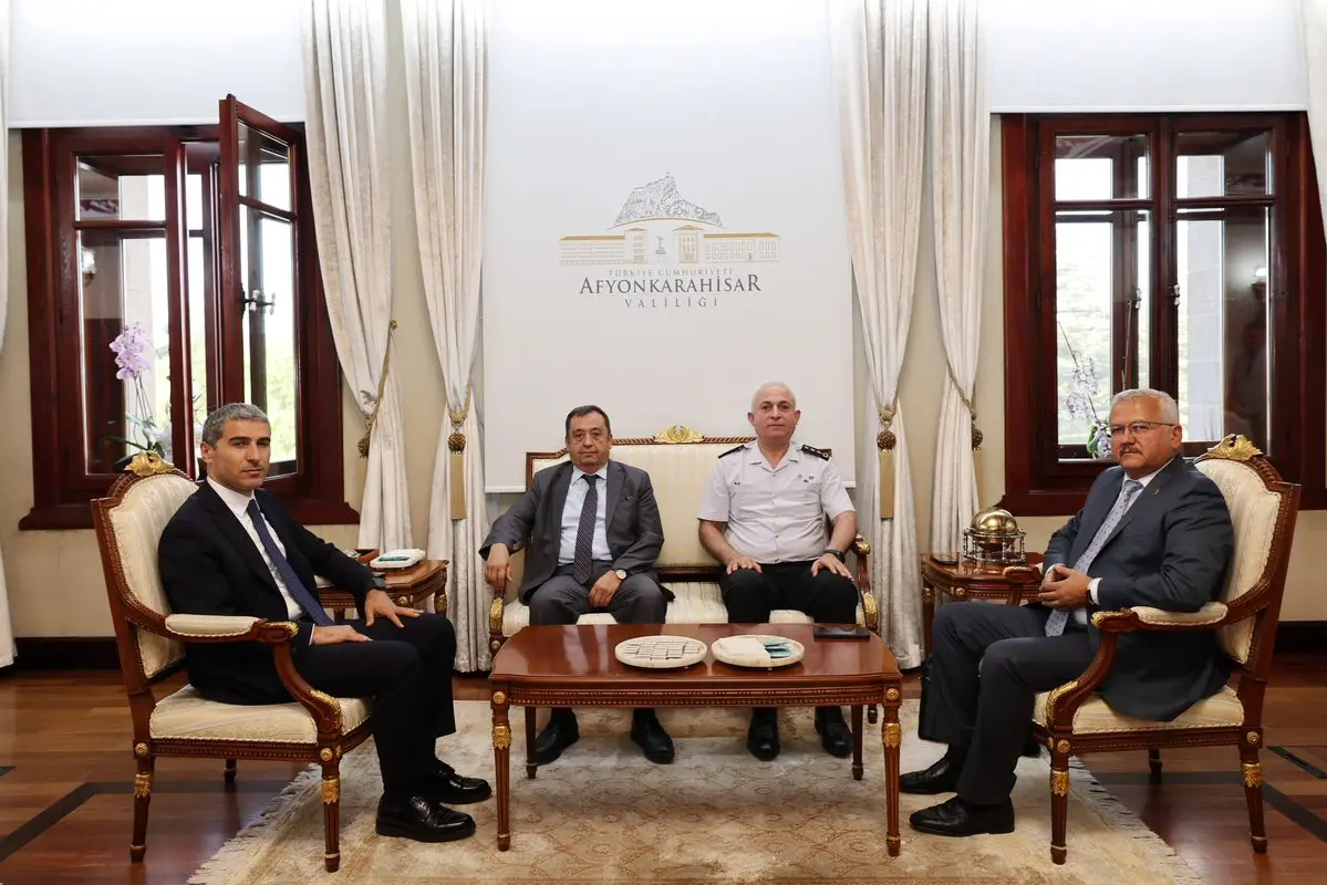 Vali Aktaş'a önemli ziyaret gerçekleşti