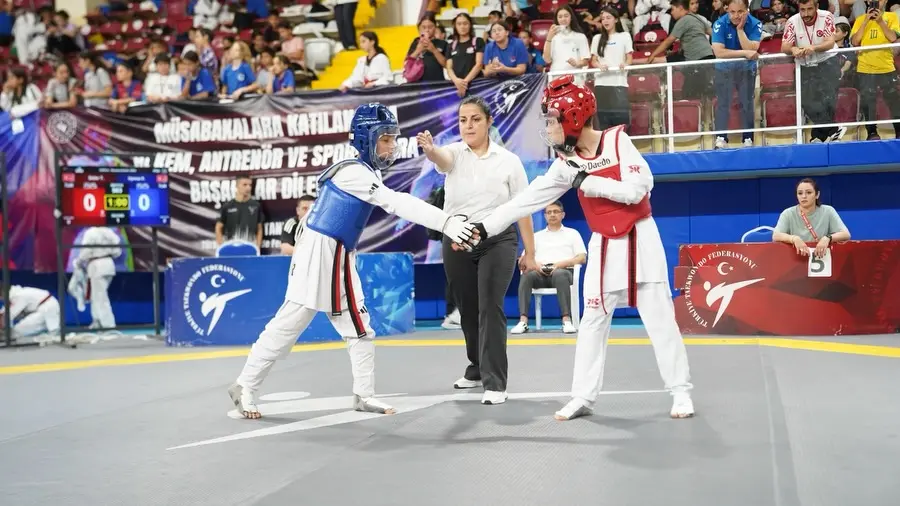 Isparta'da Taekwondo Şampiyonası Başladı