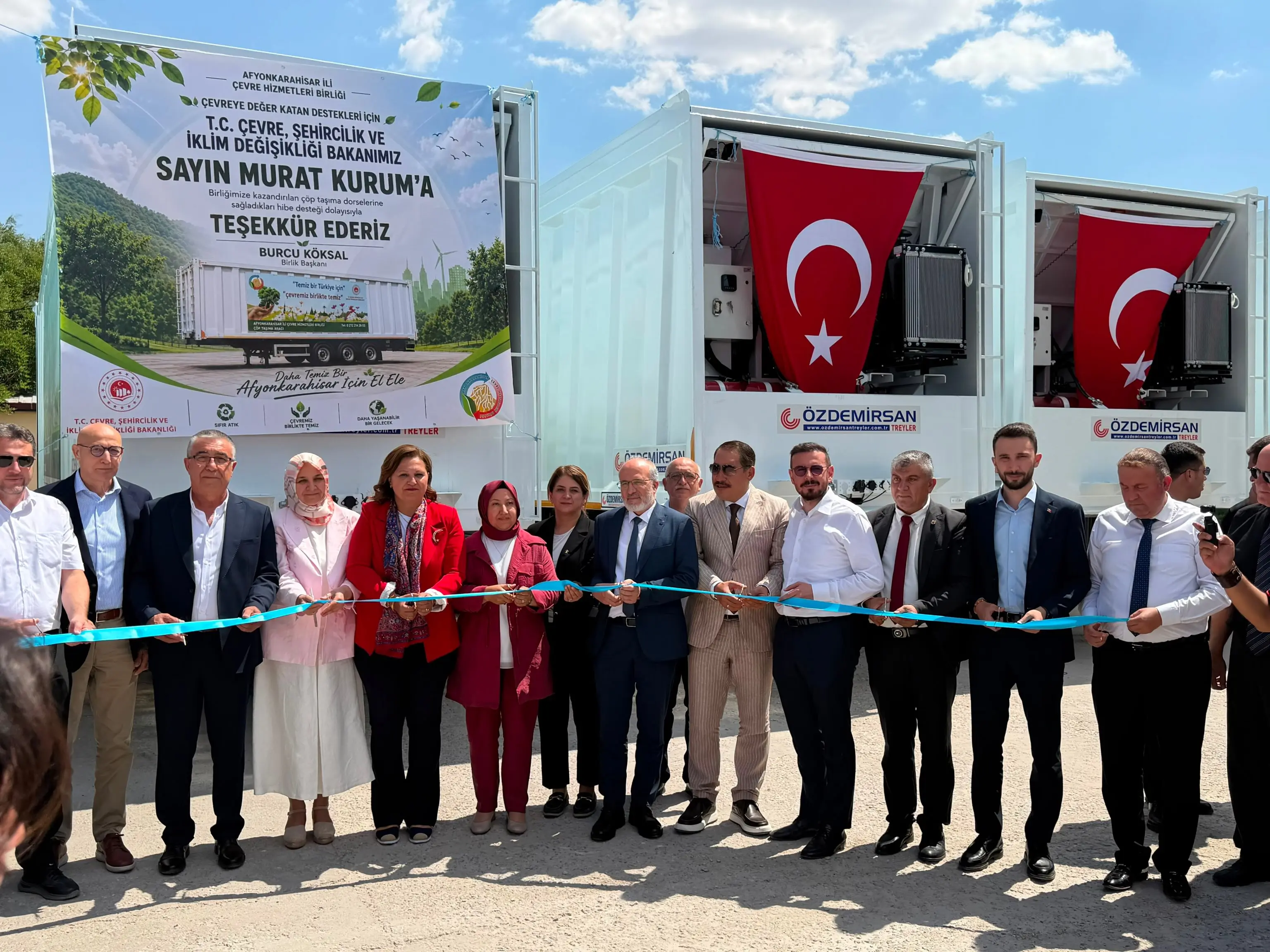 Yeni Hizmet Araçları Teslim Töreni