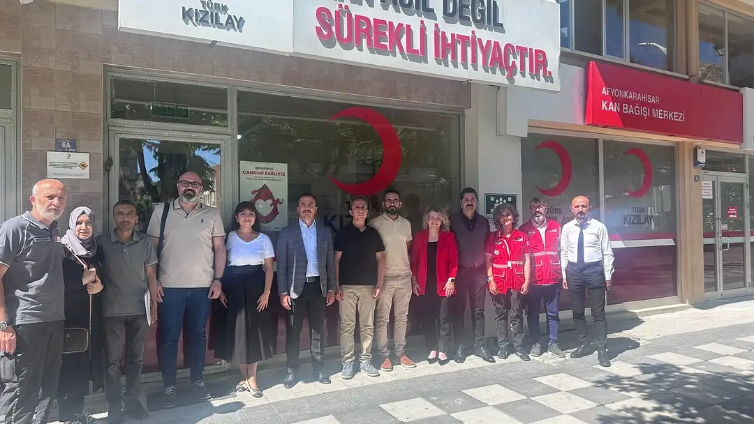 Kızılay Afyonkarahisar Şubesi Denetlendi