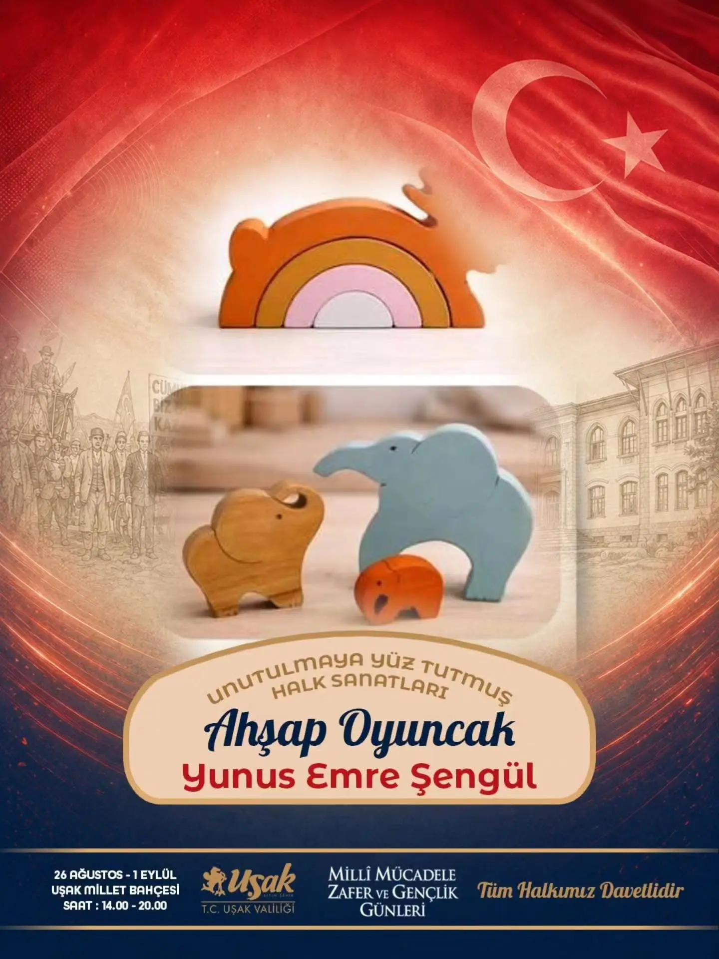 Uşak'ta Geleneksel Sanatlar Etkinliği Düzenlenecek