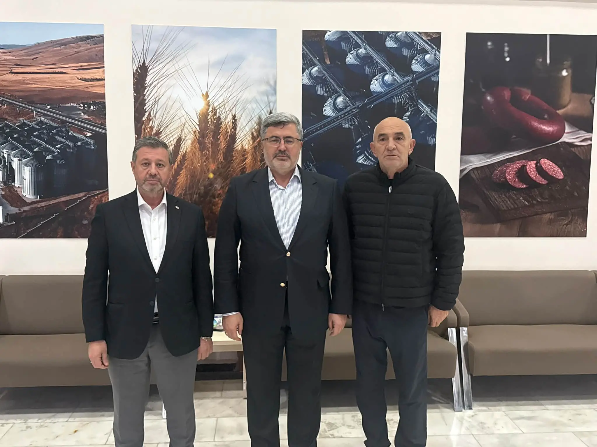 Yeni Yönetim Kurulu Üyelerine Tebrik Ziyareti