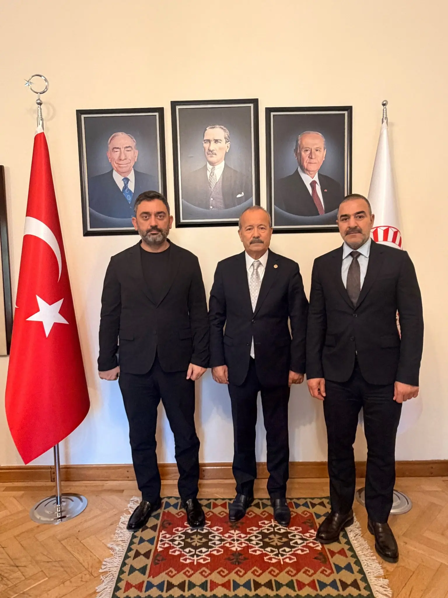 MHP Adana İl Başkan Yardımcıları TBMM'yi Ziyaret Etti
