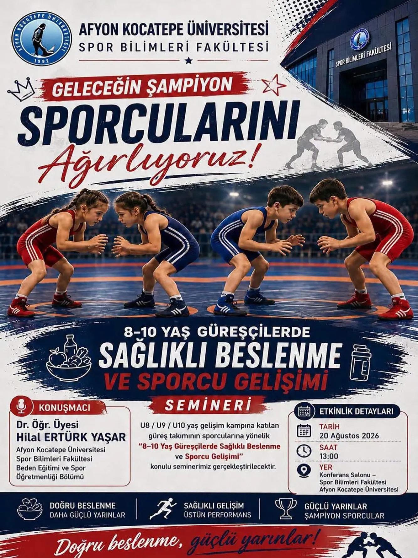 Afyon Kocatepe Üniversitesi'nde etkinlik duyurusu