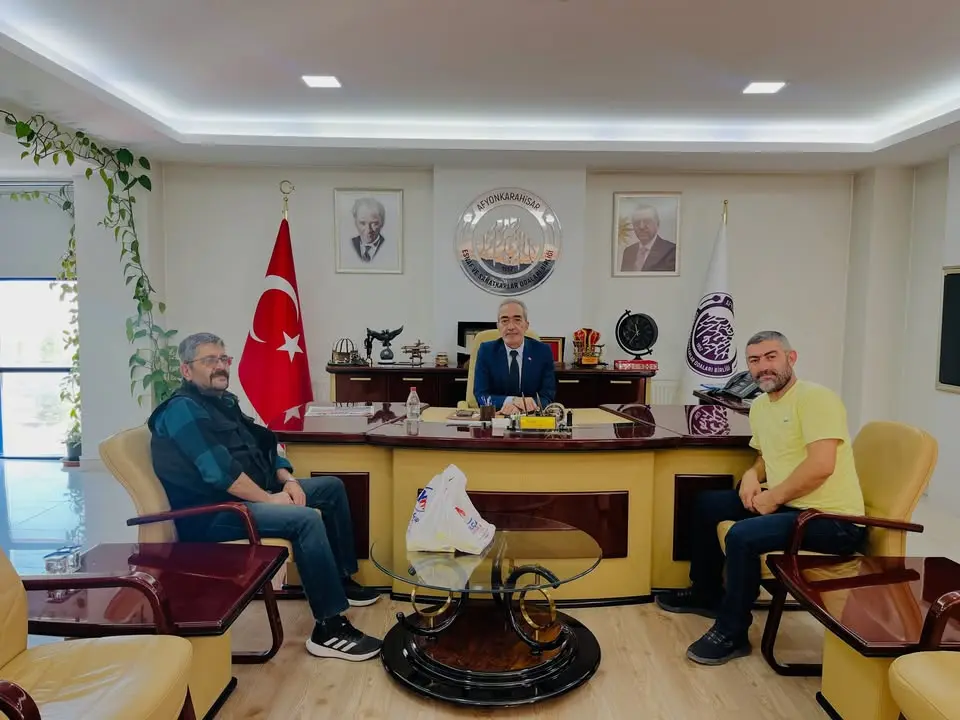 Esnaflardan Birlik Başkanına Ziyaret