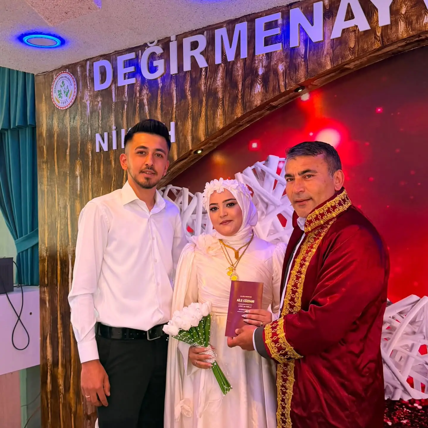 Yasin Dervişoğlu ve Beyza Nur'un nikâhı gerçekleşti