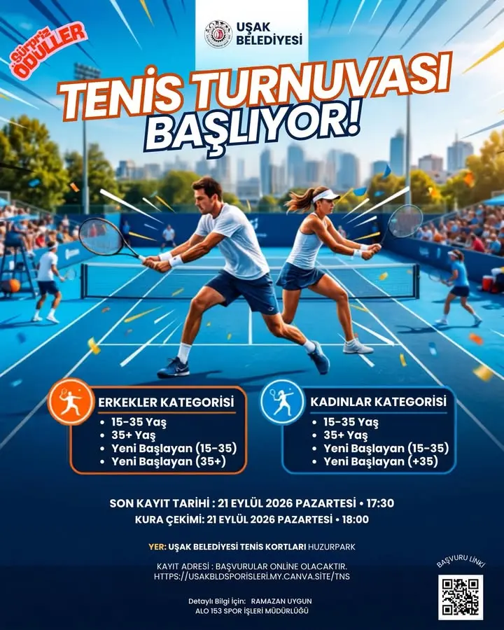Uşak Belediyesi'nden spor etkinliği daveti