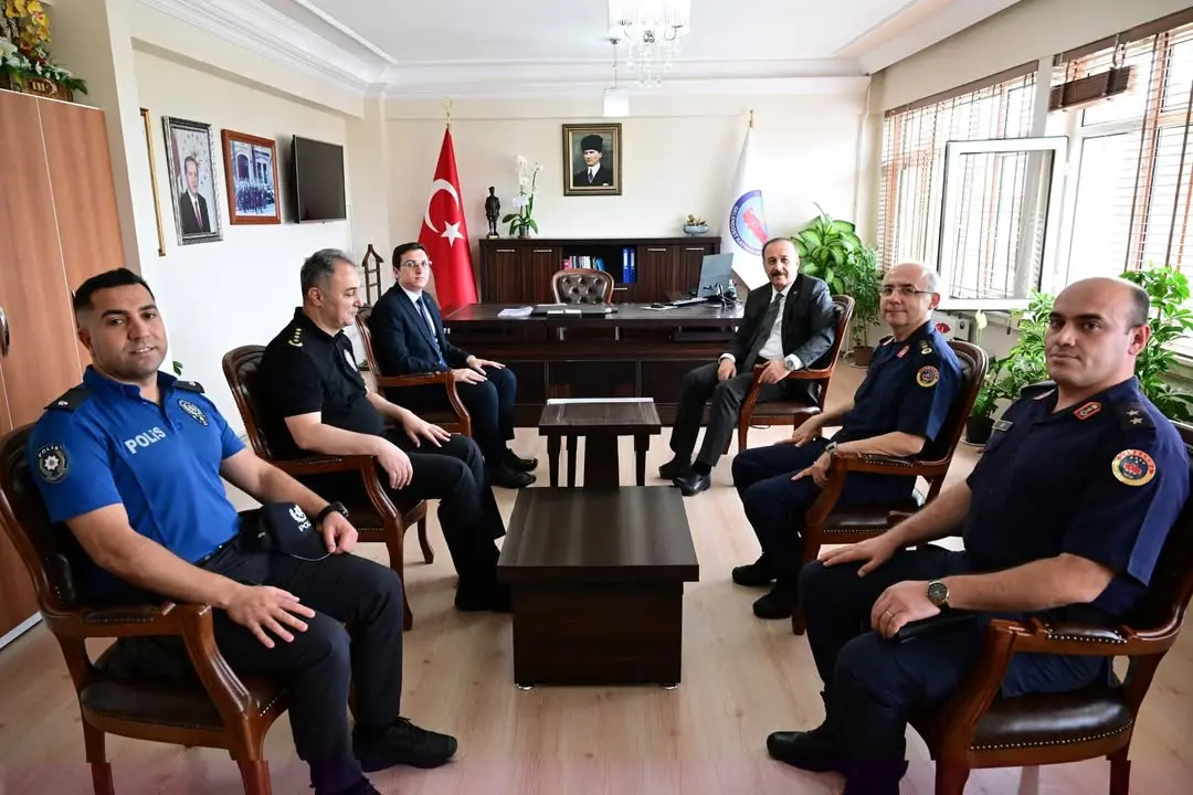 Gelendost Kaymakamı Kemal Özdoğan'a Ziyaret
