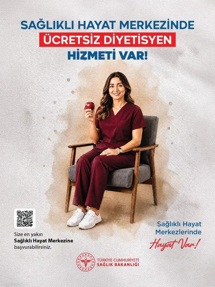 Kütahya Şehir Hastanesi'nde Ücretsiz Diyetisyen Hizmeti