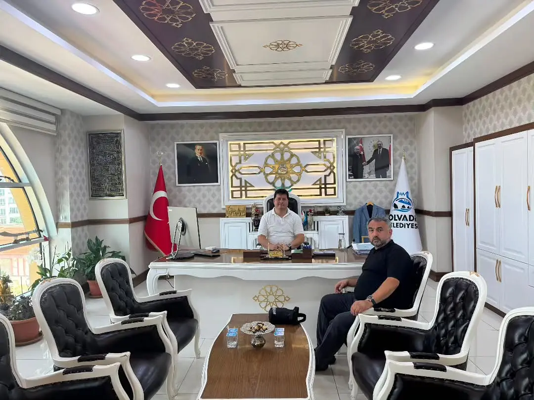 Başkan Aynacı, İbrahim Dere'yi ağırladı