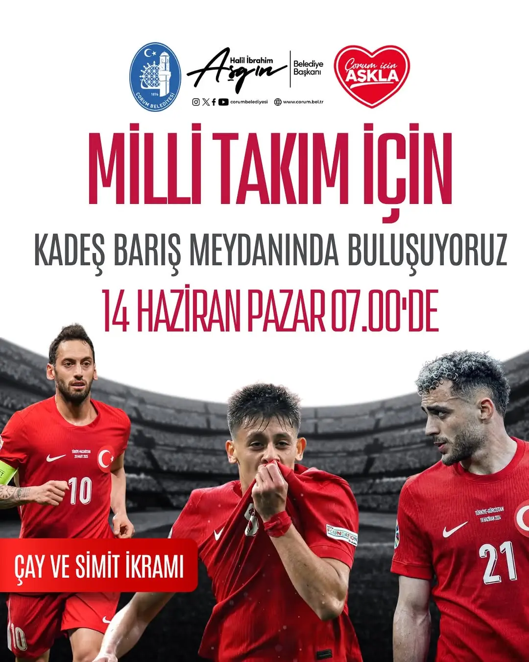 A Milli Takım Maçını Dev Ekranda İzleyin
