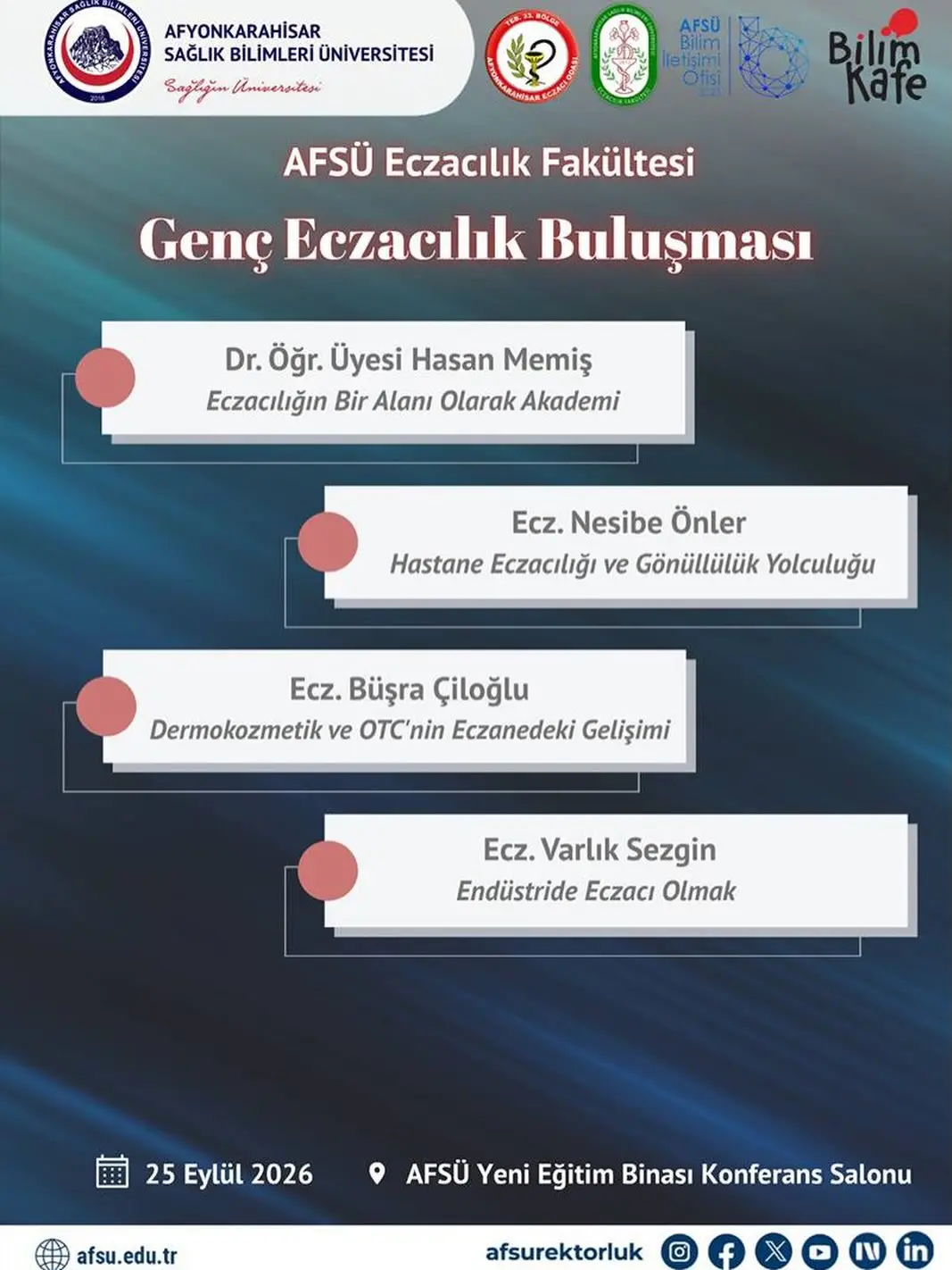 Genç Eczacılık Buluşması 25 Eylül'de gerçekleşecek