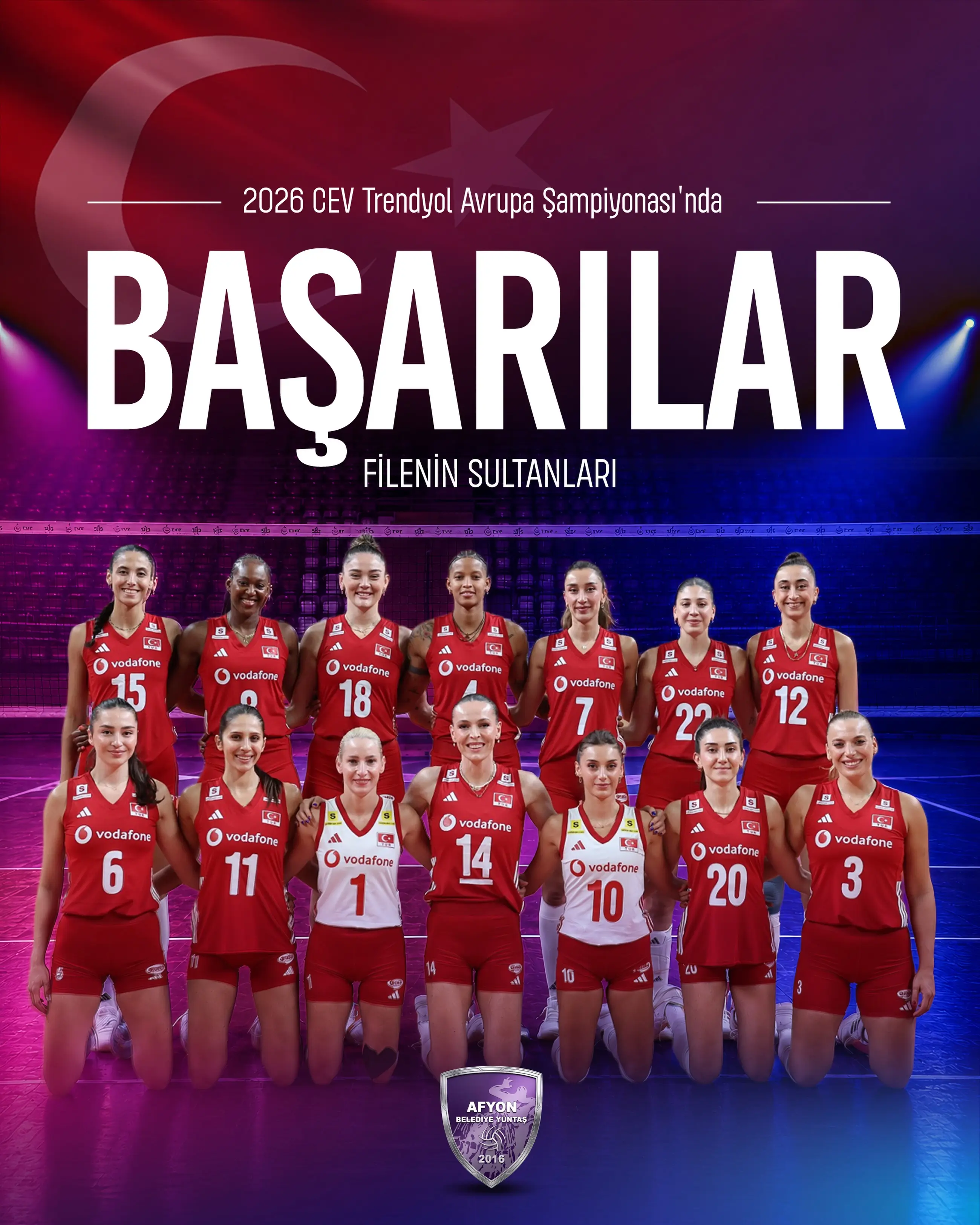 Filenin Sultanları Avrupa Şampiyonası'na hazırlanıyor