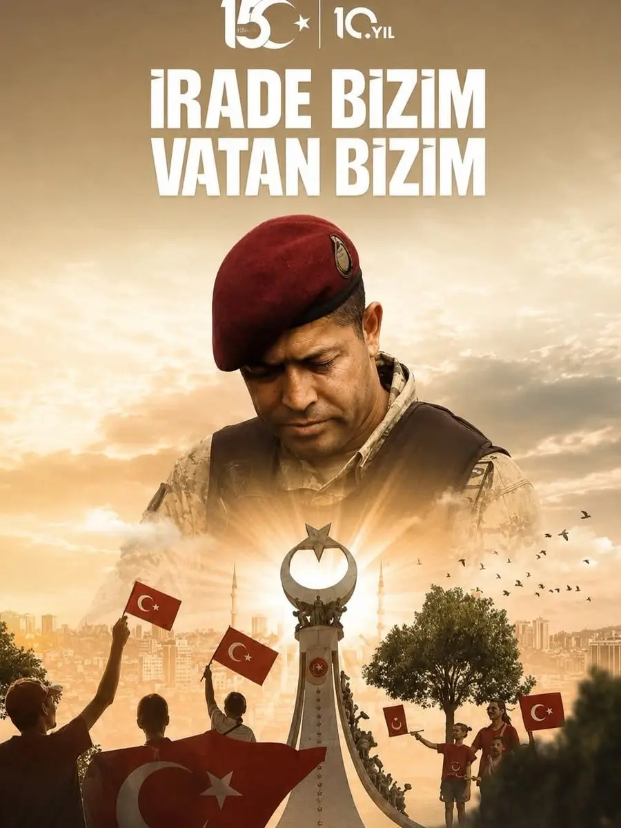 Şehitler ve Gaziler İçin Anma Mesajı