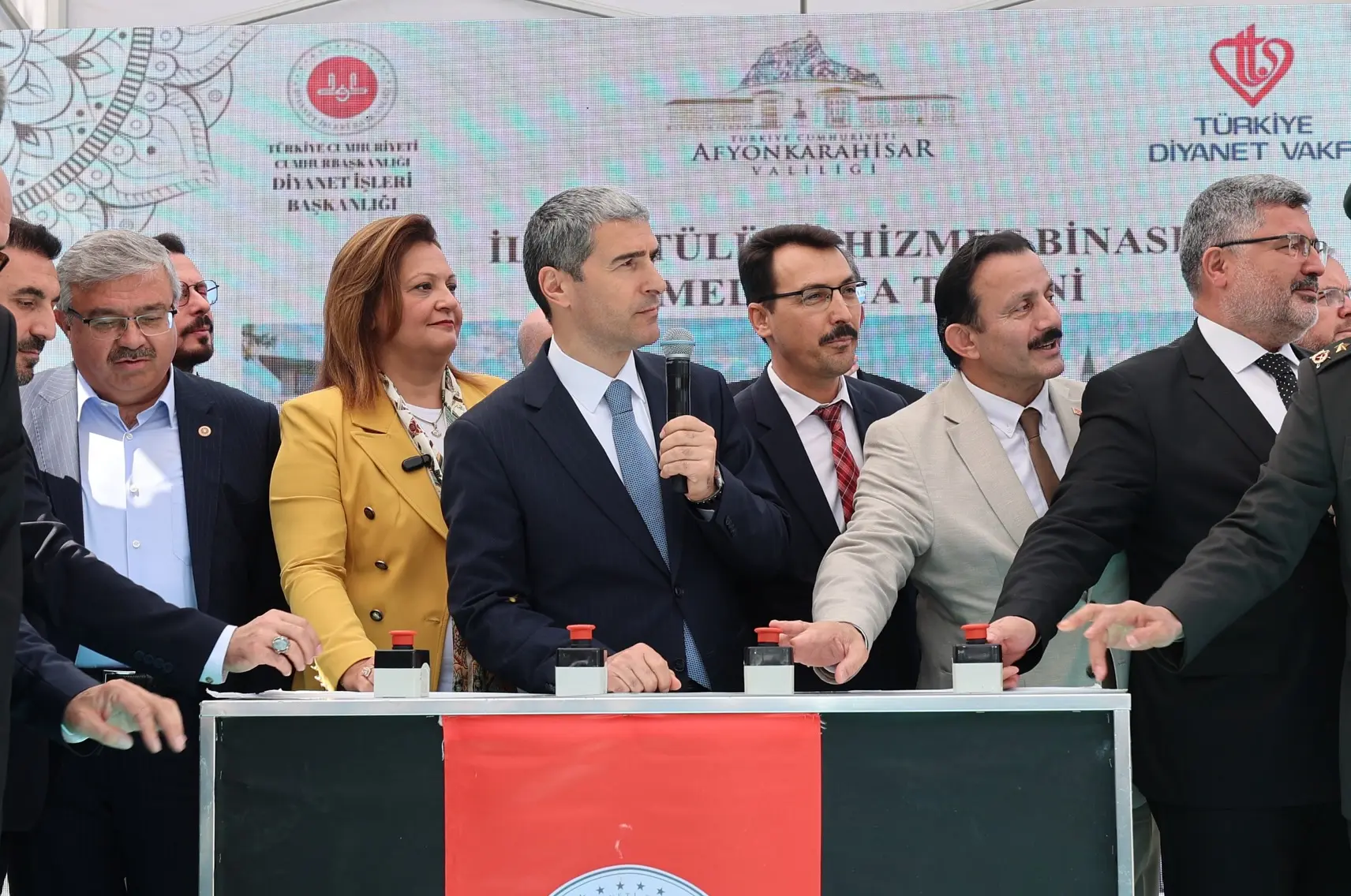 Afyonkarahisar'da Yeni Müftülük Binası Temeli Atıldı