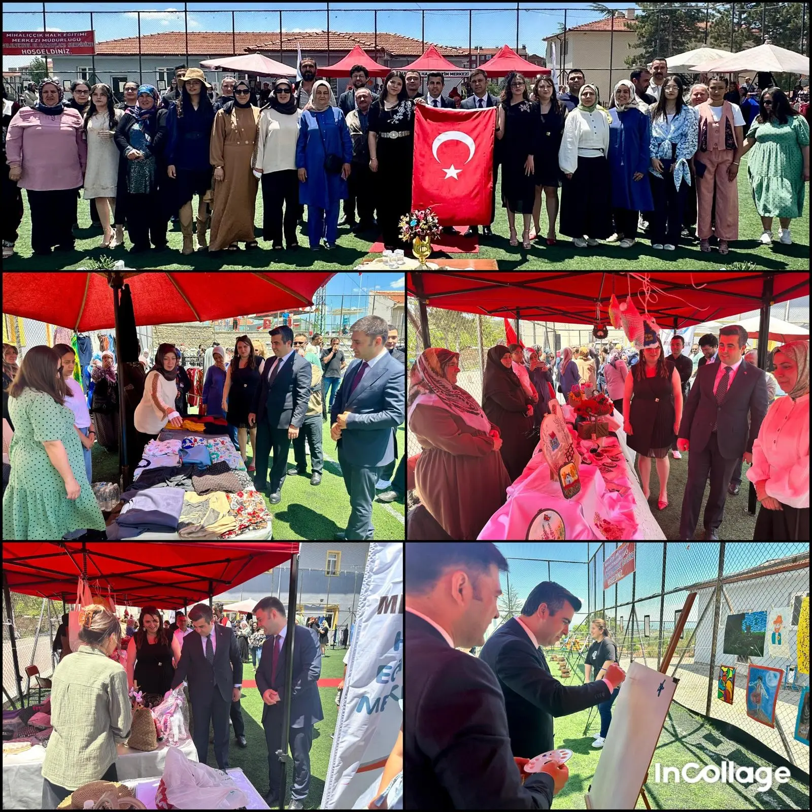 Hayat Boyu Öğrenme Haftası sergisi açıldı