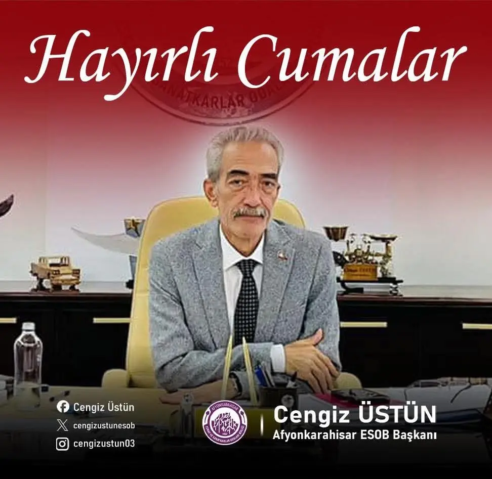 Afyonkarahisar'da Mübarek Cuma Mesajı