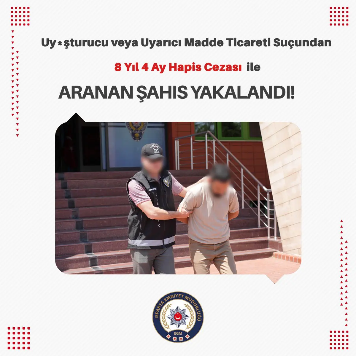 Uyuşturucu ticareti suçlusu yakalandı