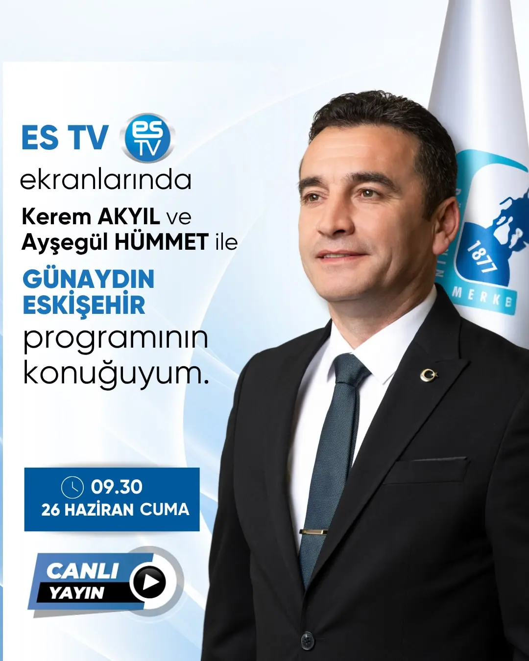Sivrihisar Belediye Başkanı Canlı Yayında
