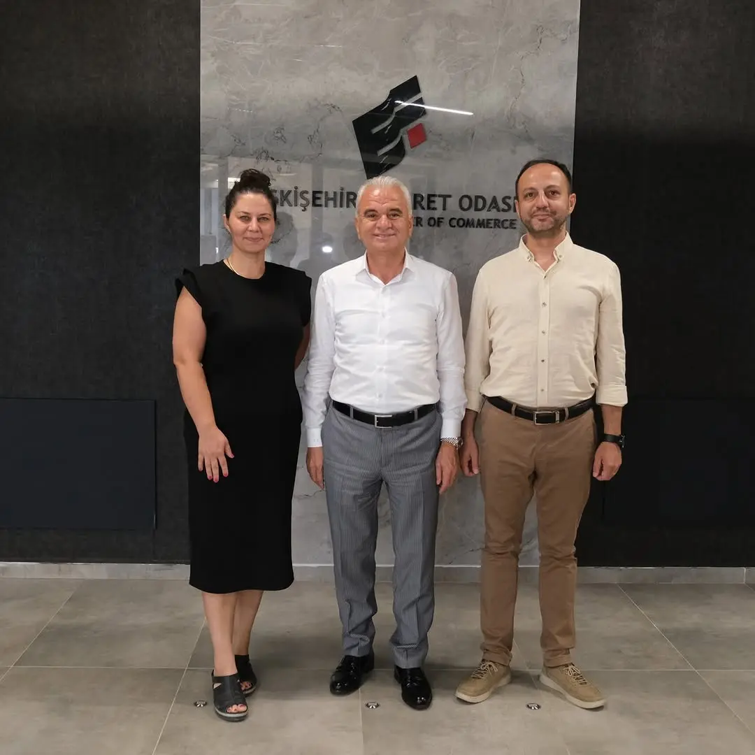 Aşina Koleji Yönetimi Ticaret Odası'nı Ziyaret Etti