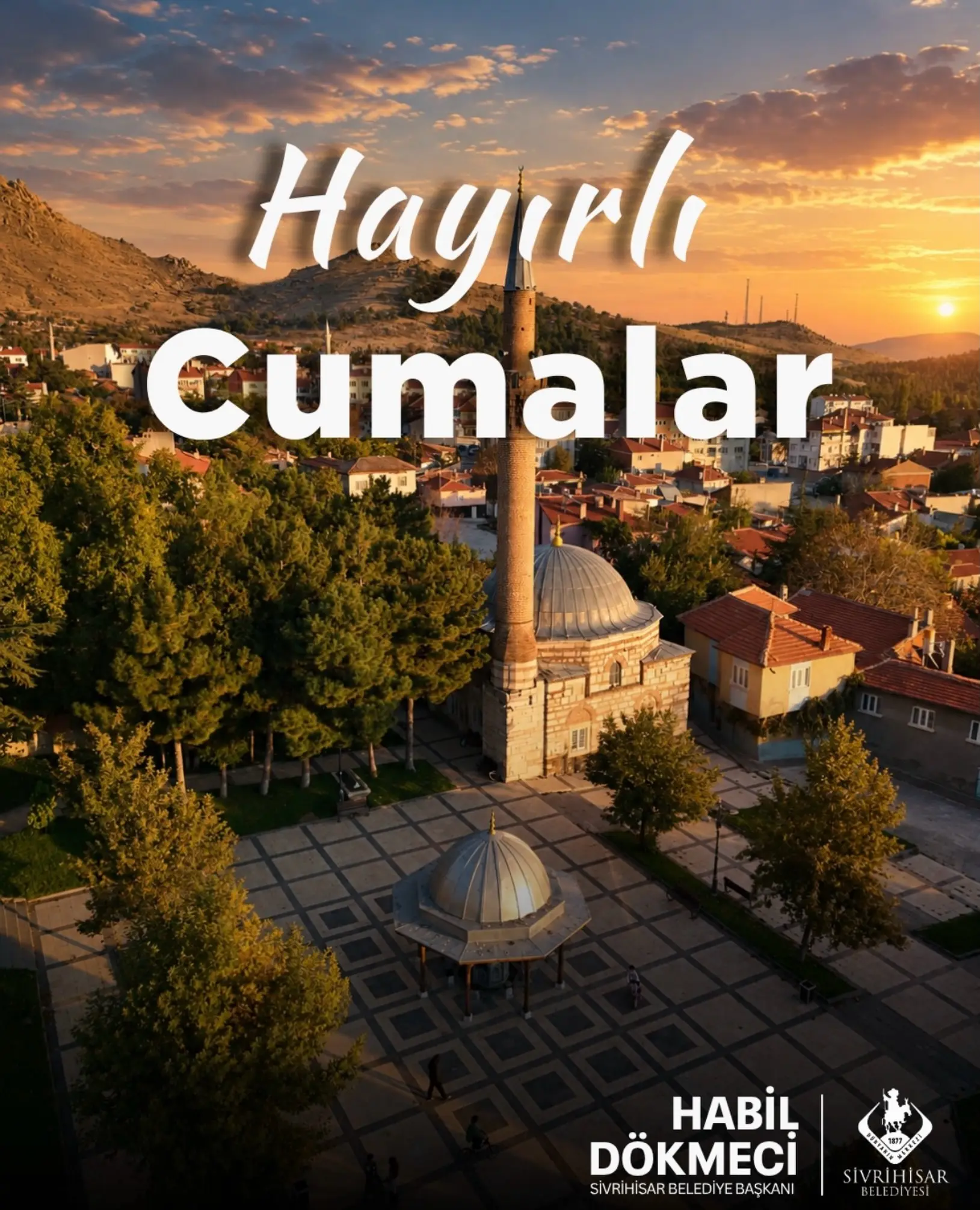 Sivrihisar Belediyesi'nden hayırlı cuma mesajı
