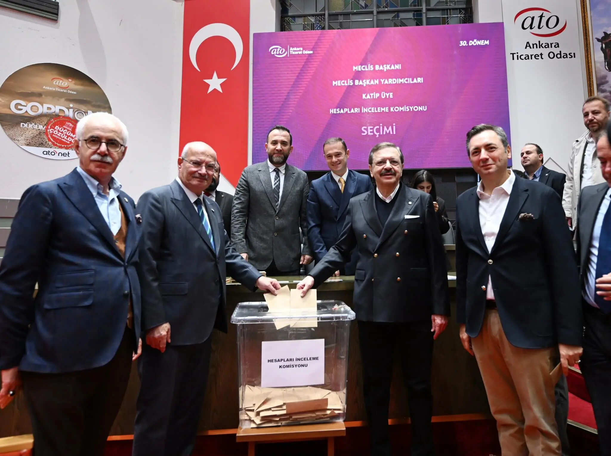 Ankara Ticaret Odası'nda Seçim Gerçekleşti