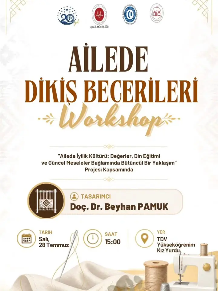 Uşak'ta Ailede İyilik Kültürü Etkinliği Düzenlenecek