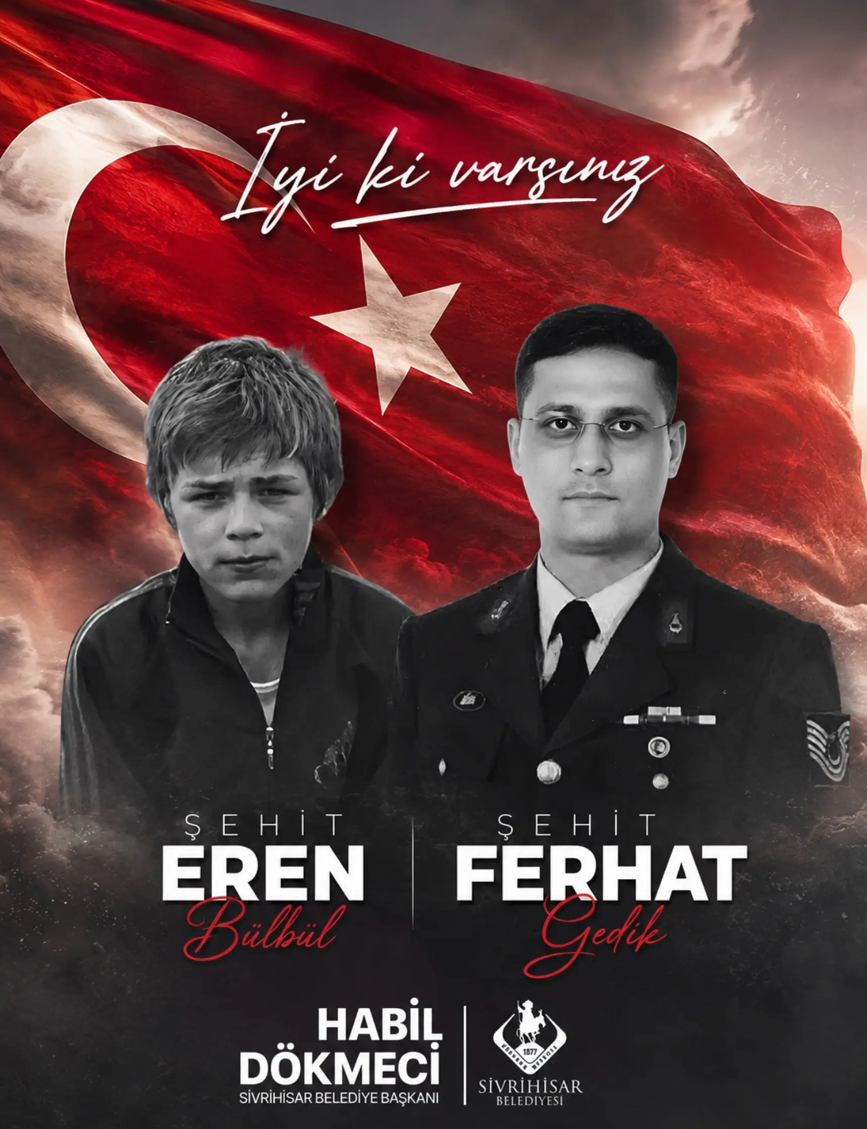 Şehitler Eren Bülbül ve Ferhat Gedik anıldı