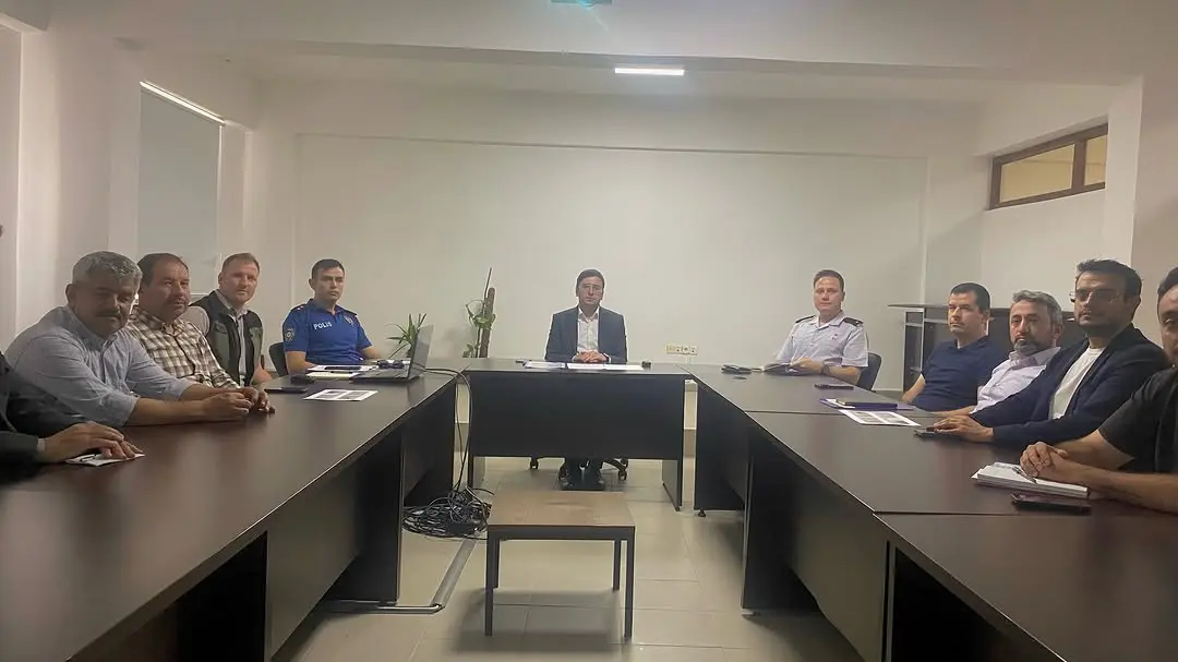 Orman Yangınlarıyla Mücadele Toplantısı Yapıldı