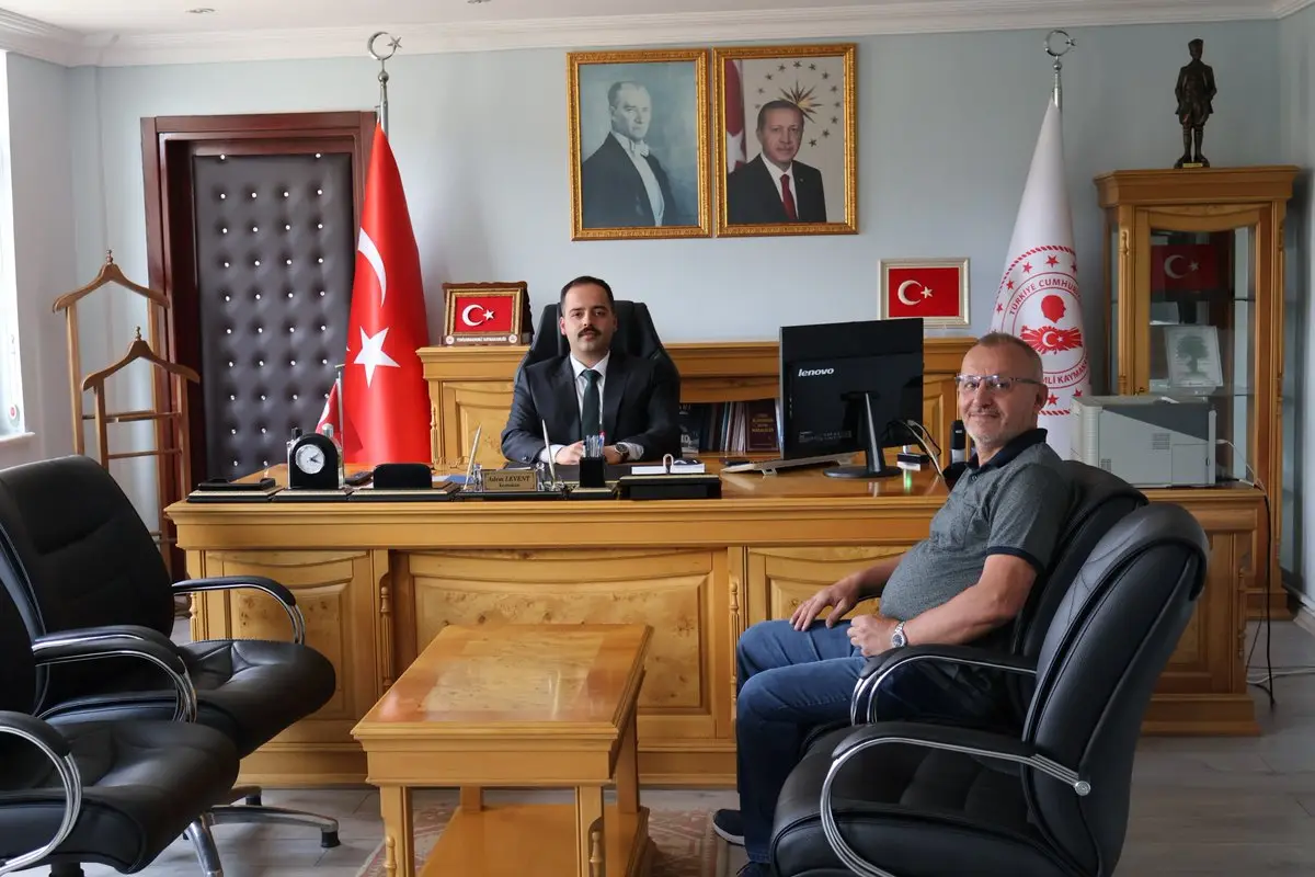 Kaymakam Adem Levent'e makam ziyareti