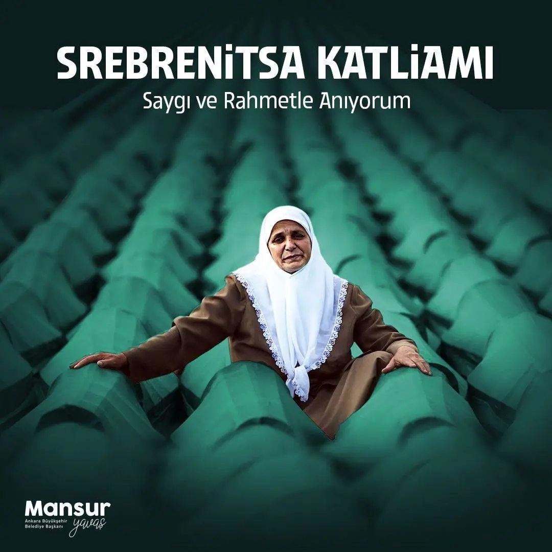Srebrenitsa soykırımı anıldı ve unutulmayacak