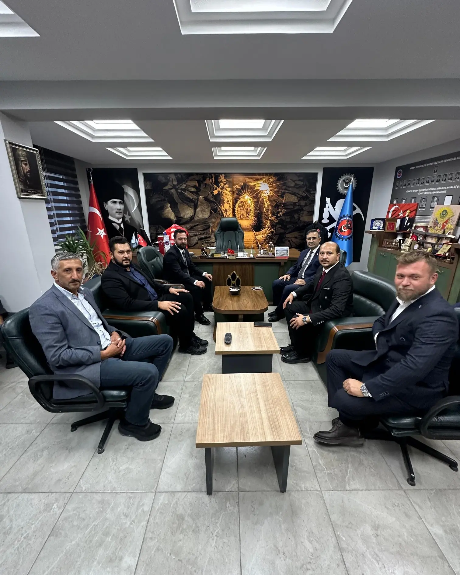 Maden-İş Sendikası Ziyareti Gerçekleşti
