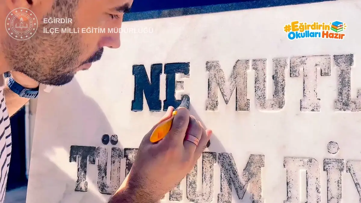 Eğirdir'de Okul Hazırlıkları Tamamlandı