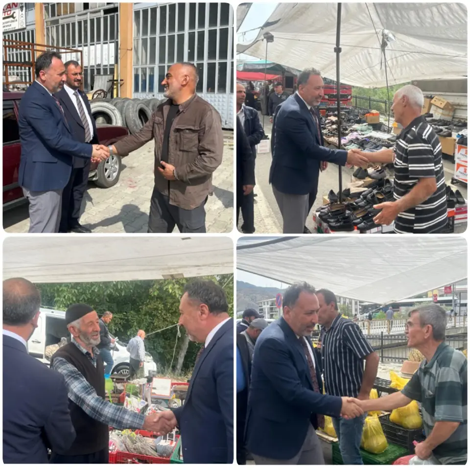 Uzundere'de Esnaf Ziyareti Gerçekleştirildi