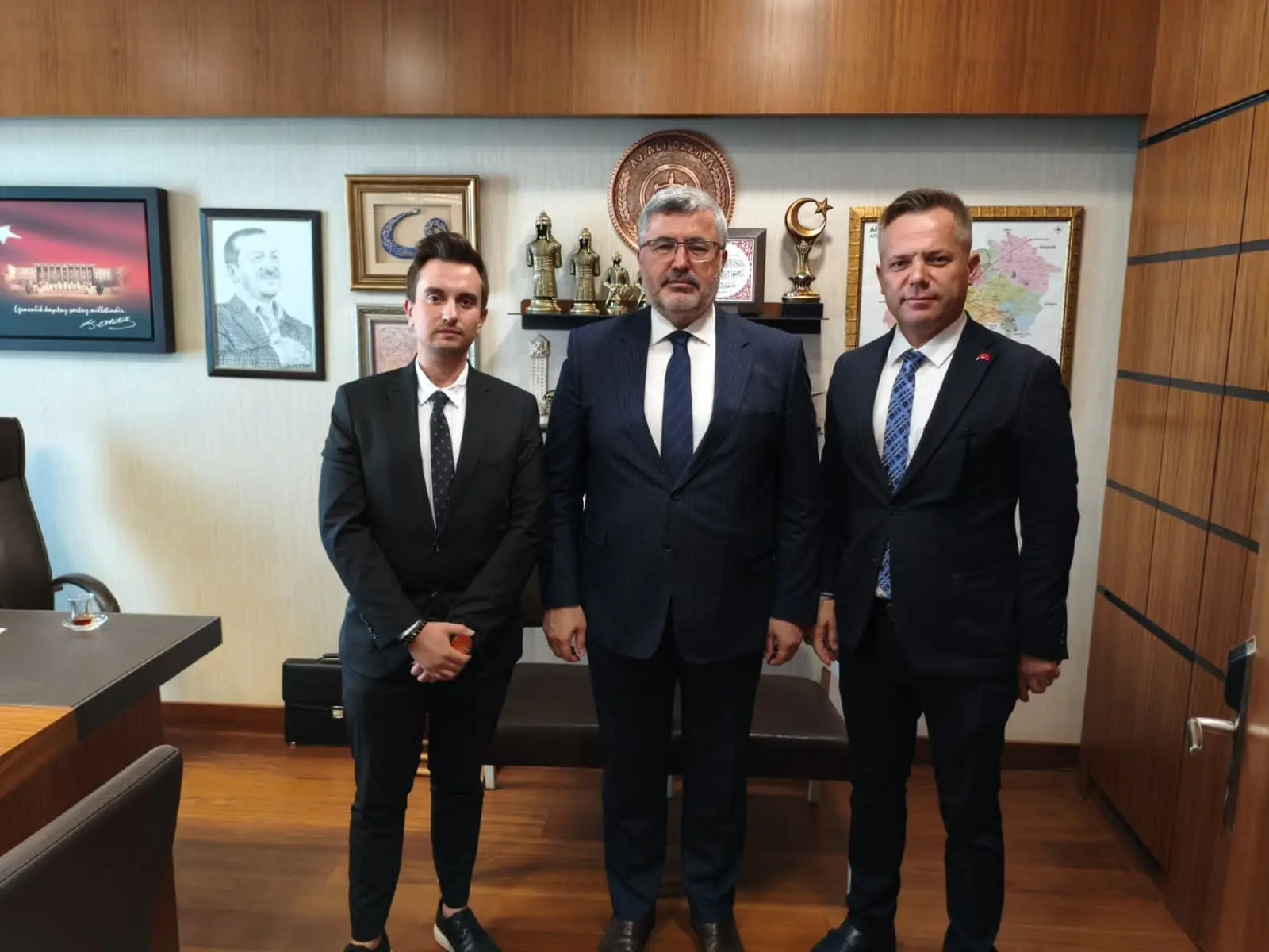 Aforia Otel Genel Müdürü Meclis'te ağırlandı